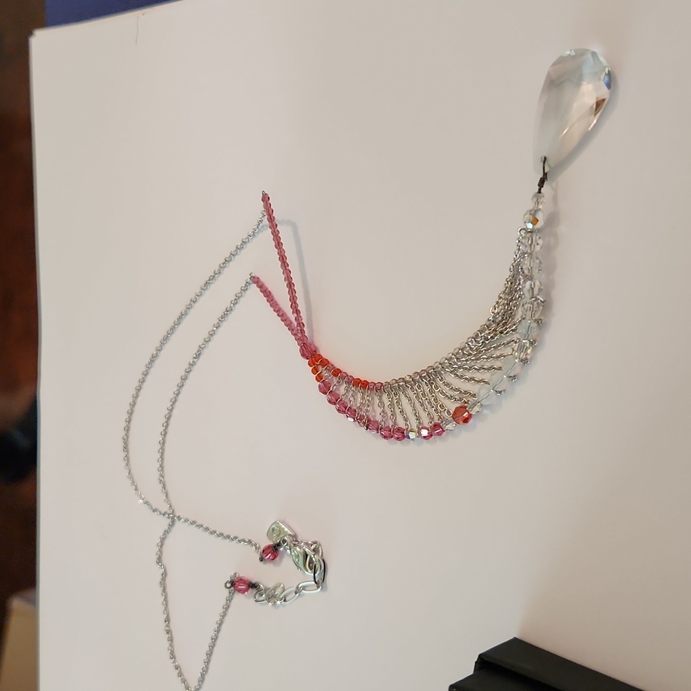 Signed Swarovski Levity Necklace